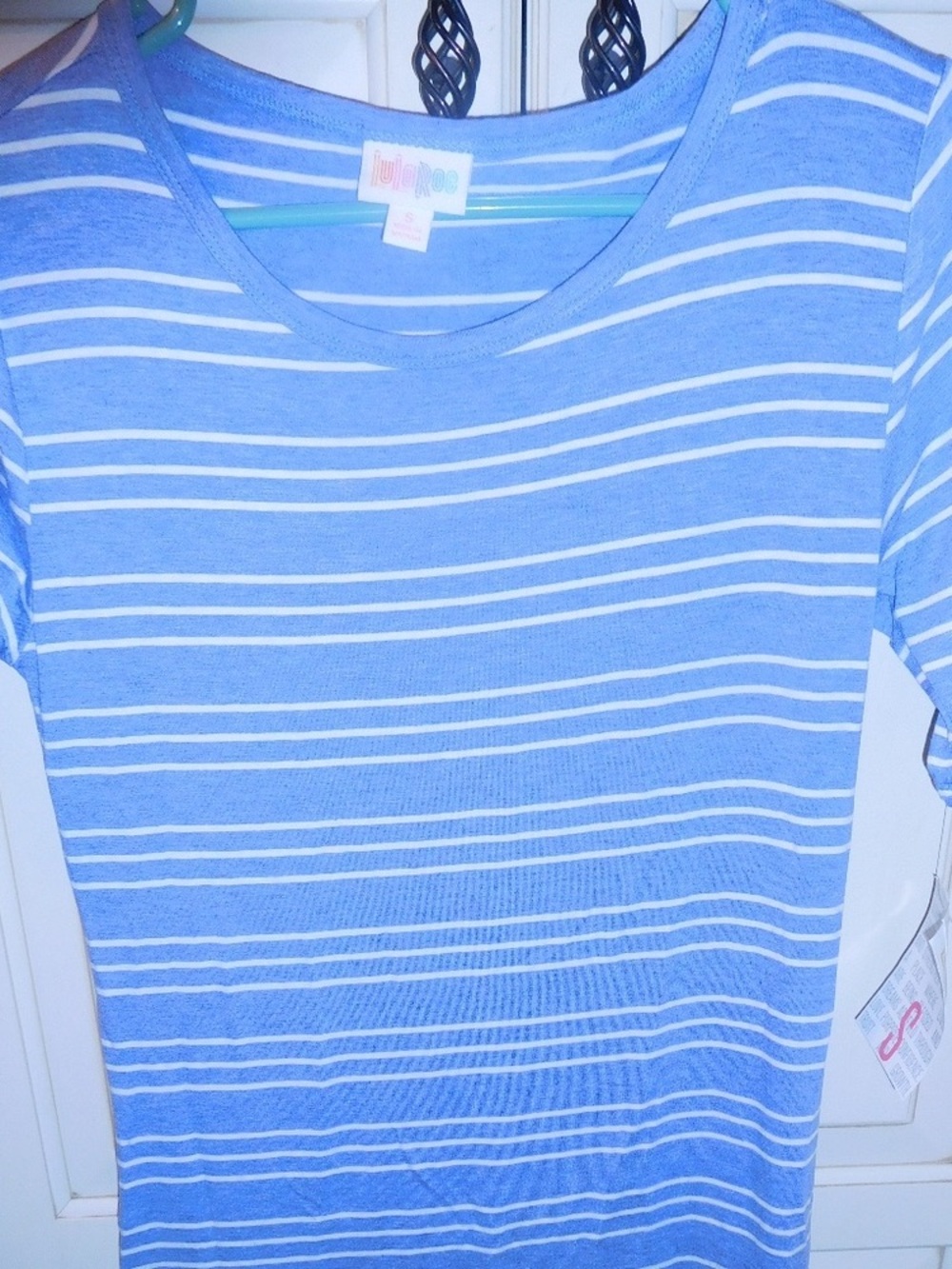 Forever 21 Blue and White Striped Mini Dress